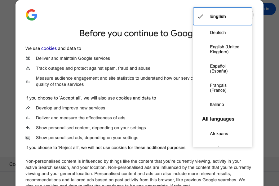 Job Search Guide search results and filters